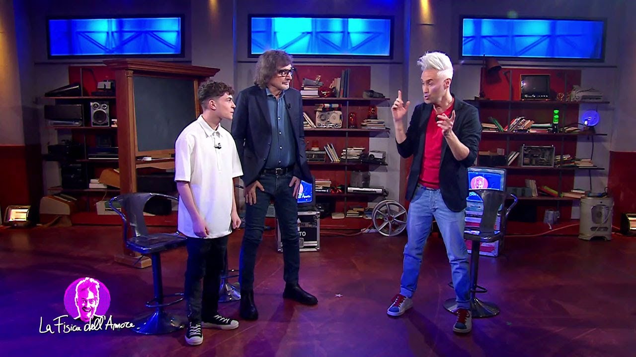 L'esperimento con Claudio Cecchetto e Giuseppe Pirozzi - Anteprima La Fisica dell'Amore 16/04/2024