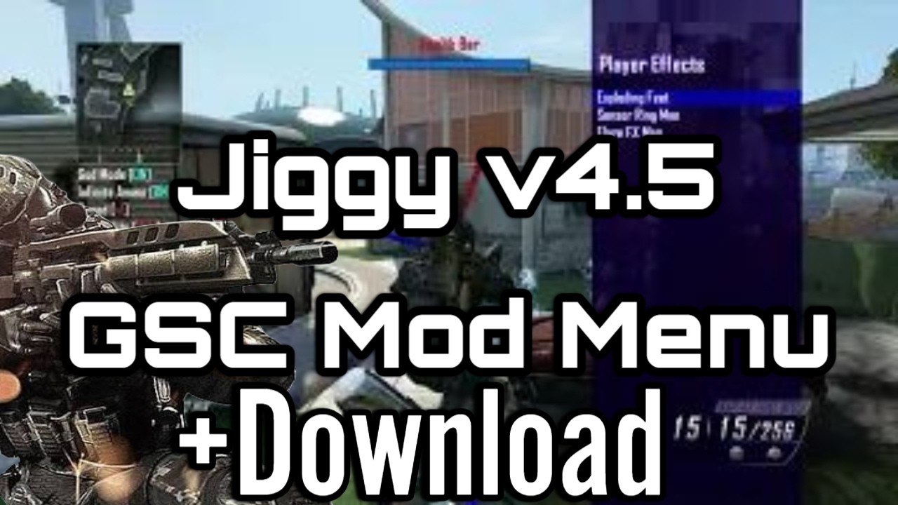 BO2 jiggy v4.5 GSC Mod Menu RGH/JTAG + Download