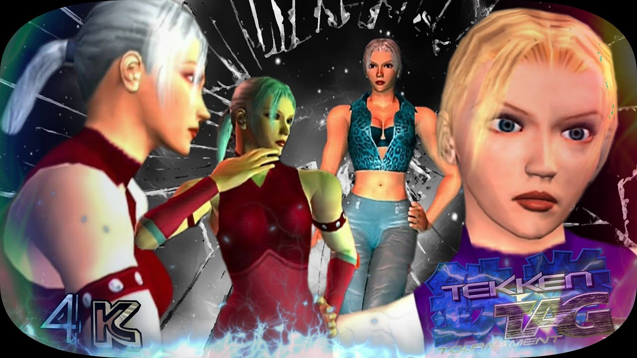 Double Nina 1p & 3P Hard Tekken Tag Tournament UHD 4K 60 FPS