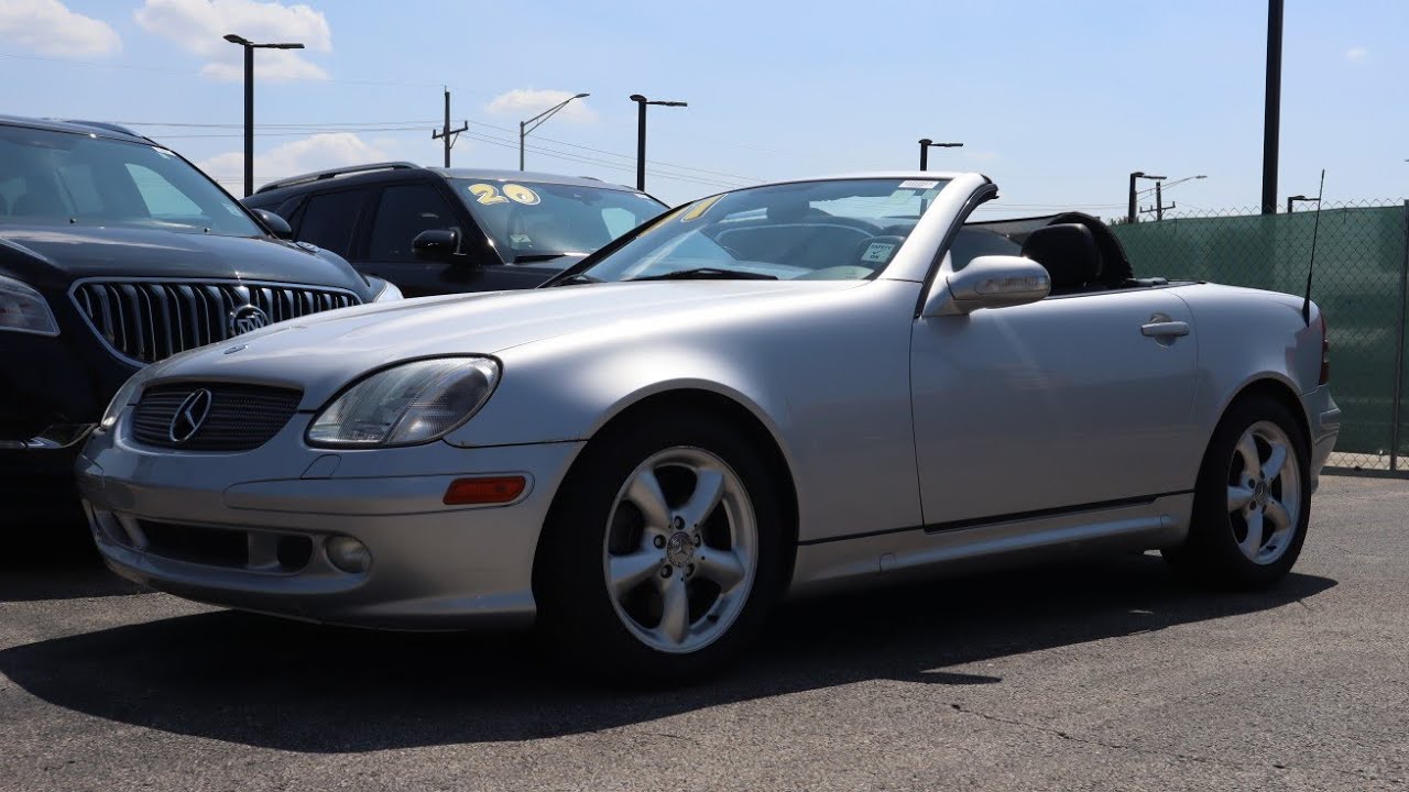 2001 Mercedes-Benz SLK 320 interior quality check
