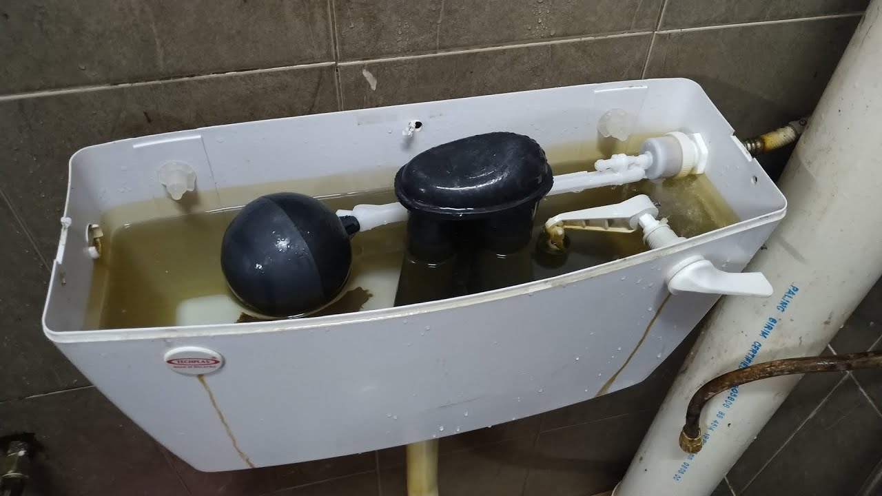 Cara Baiki Air Tangki Pam Tandas Flush Yang Melimpah