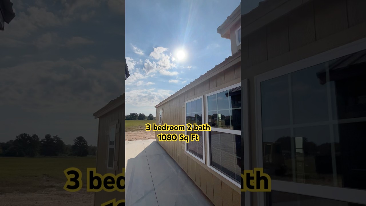 18x60 Residence model 3 bedroom 2 bath  #home #dreamhome #smallhome #tinyhouse #fyp #tinyhome #tiny