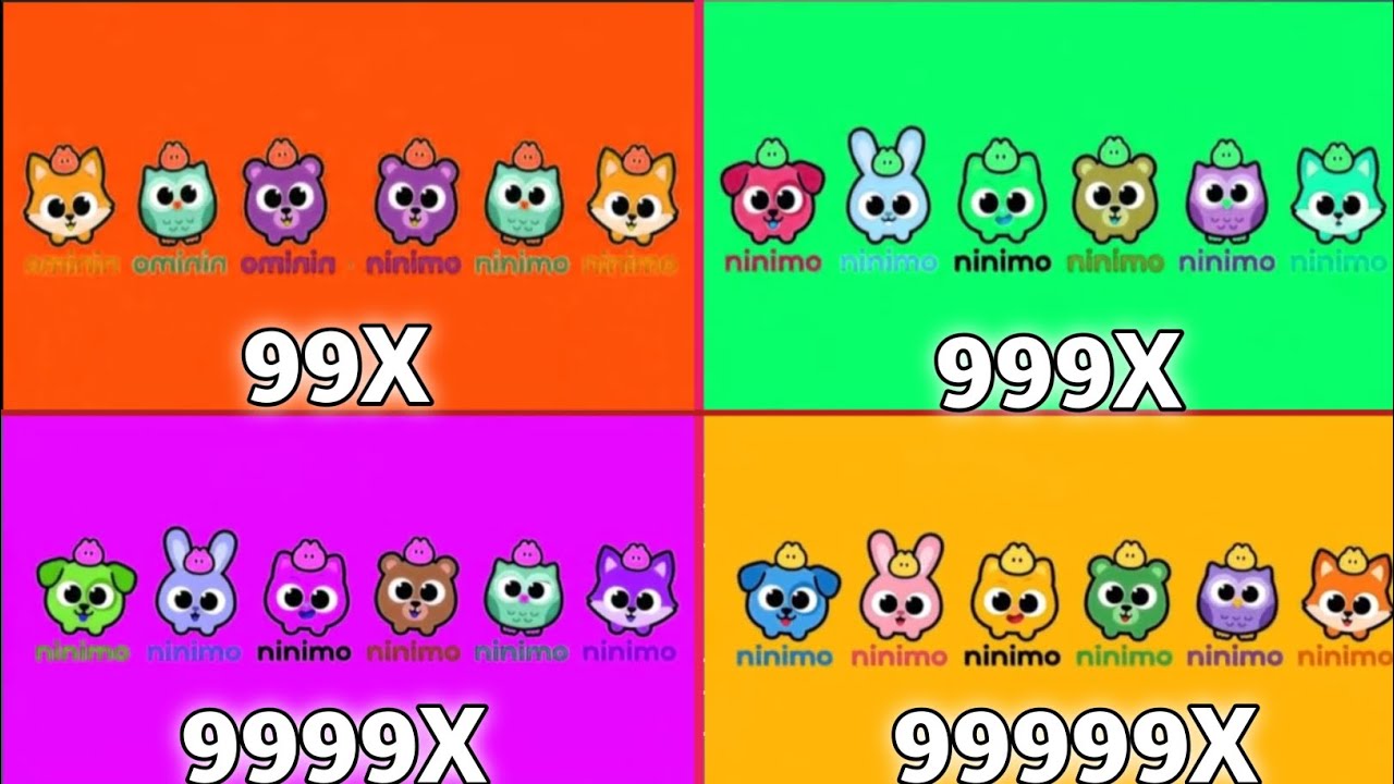 Ninimo And Friends Intro Logo Effects Sponsored By Klasky Csupo 2001 Effects 999X speed 