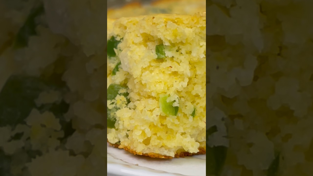 This Jalapeño & Onion Cornbread is on Fire!