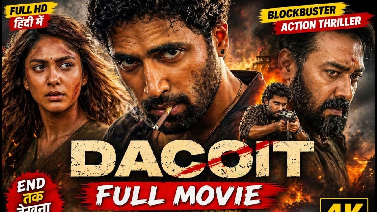 Dacoit Full Movie Hindi | Adivi Sesh | Mrunal Thakur | New Action Thriller 2026 | Full HD