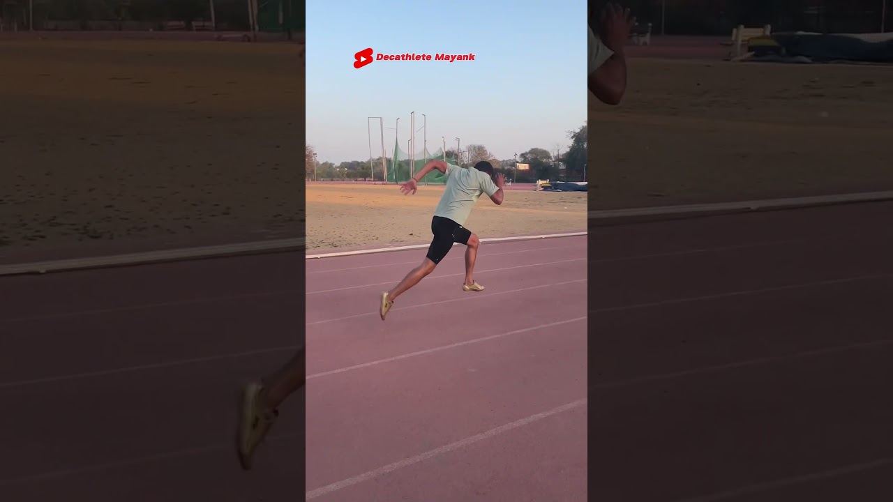 35 years old man 😱🤯 #decathletemayank #running #shortvideo #athleticstrack #motivation #athletics