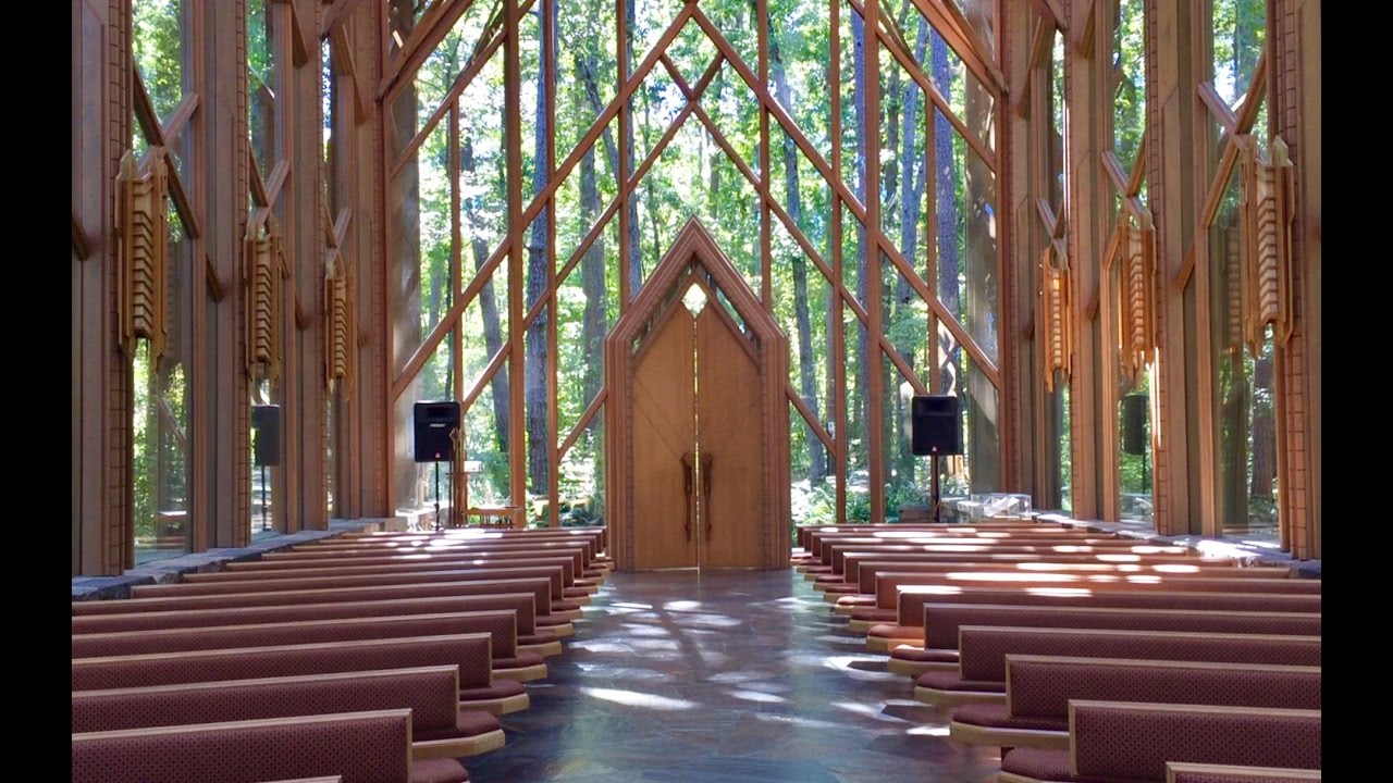 GARVAN WOODLAND GARDENS & ANTHONY CHAPEL! ARKANSAS