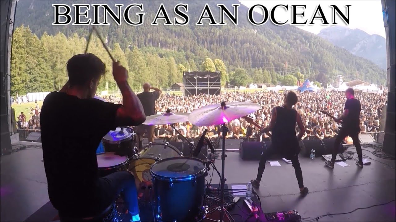 Being As An Ocean Live Drum Cam | 