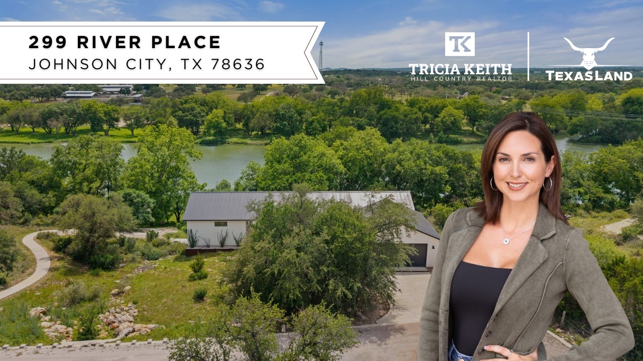 𝗠𝗼𝗱𝗲𝗿𝗻 𝗣𝗲𝗱𝗲𝗿𝗻𝗮𝗹𝗲𝘀 𝗥𝗶𝘃𝗲𝗿𝗳𝗿𝗼𝗻𝘁 𝗘𝘀𝗰𝗮𝗽𝗲! 299 River Place, Johnson City, TX
