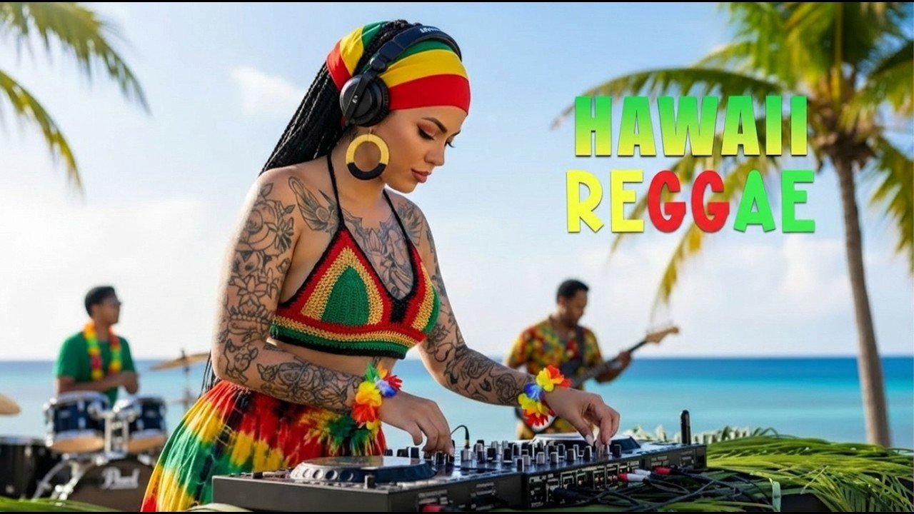 ☀️ Sunset Island Reggae – Warm Hawaiian Grooves for Beach Chill & Party Fun 🌊🍹