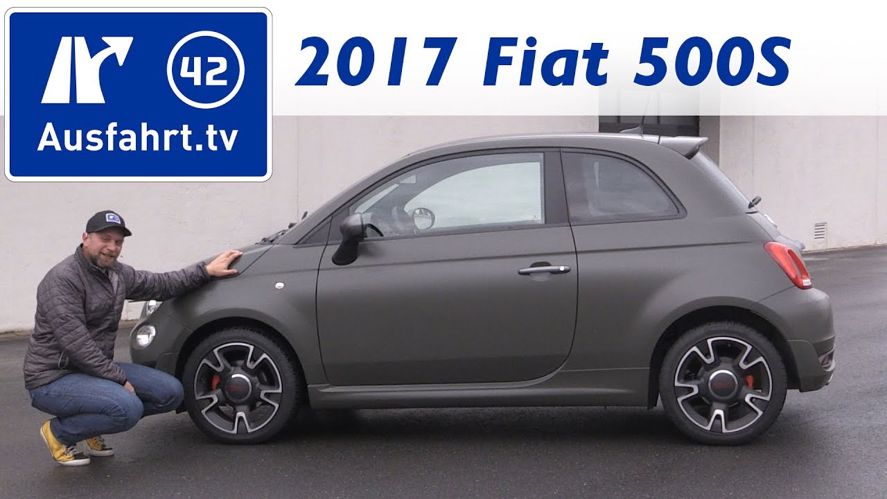 2017 Fiat 500S 105PS - Fahrbericht der Probefahrt, Test, Review