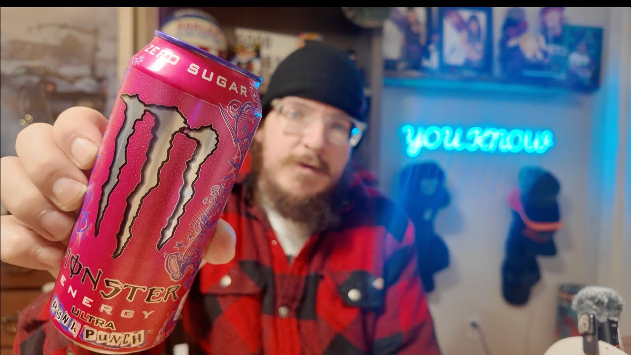 Punk punch monster energy drink flavor