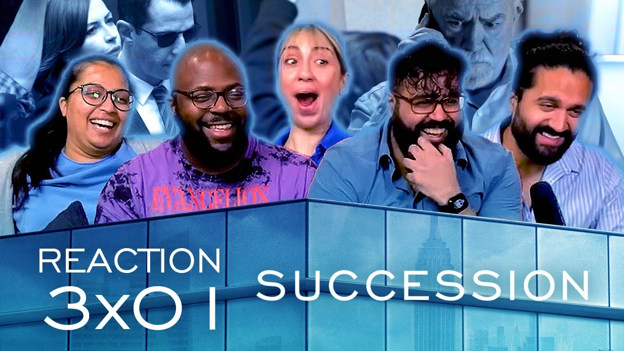 Is Ken high or just happy to see you? | Succession 3x1, Secession | Group Reaction
