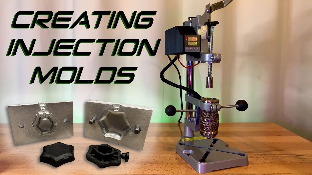 Making molds for the Buster Beagle 3D Injection Molding Machine