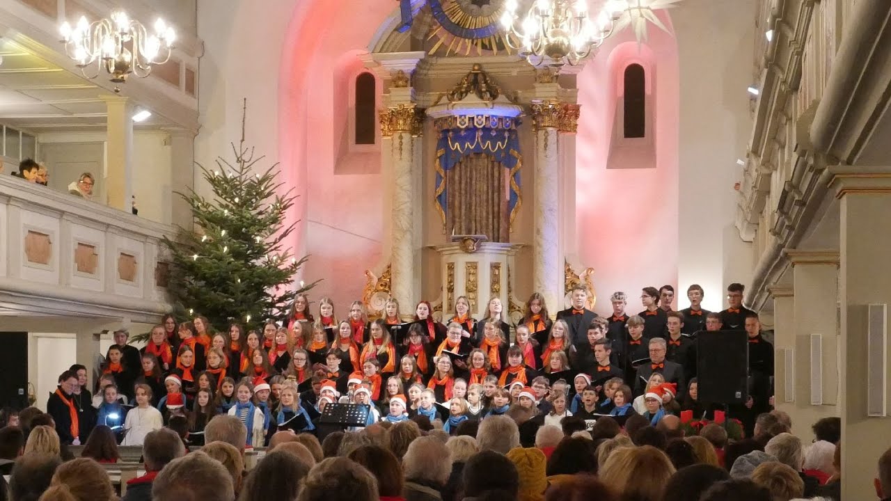 Weihnachtskonzert der Chöre des Geschwister-Scholl-Gymnasiums Nossen 2022