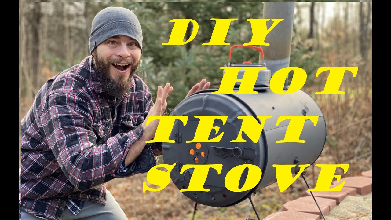 DIY Hot Tent Wood Stove