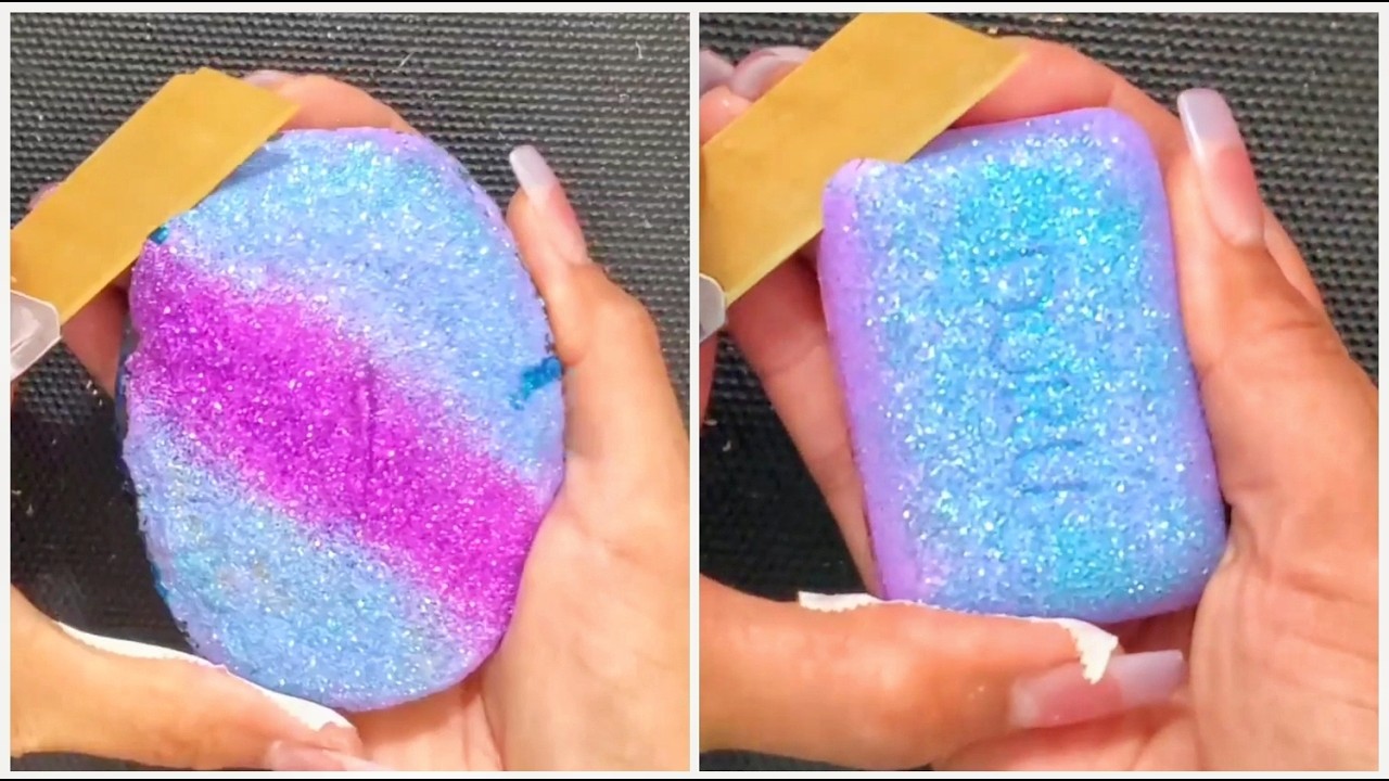 3X Speed Satisfying Soft Soap Cutting ASMR
