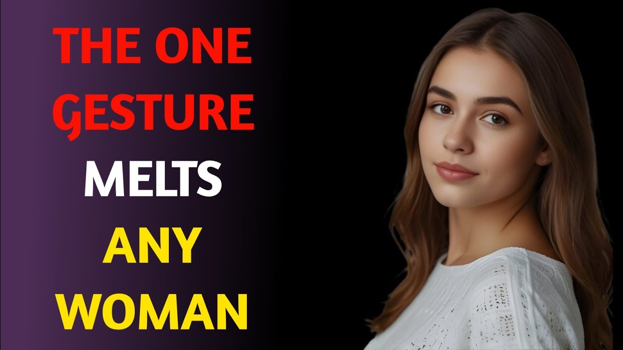 The ONE Masculine Gesture High-Value Women Instantly Respect & Desire | Female Psychology &