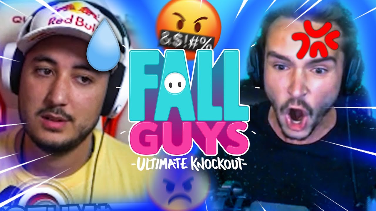 Des Streamers RAGENT sur FALL GUYS ! (best of twitch)