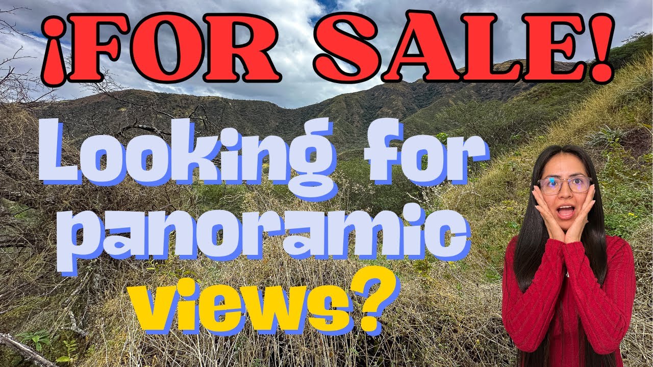 Ecuador Real estate For Sale: Lot with Panoramic Views in Santorum