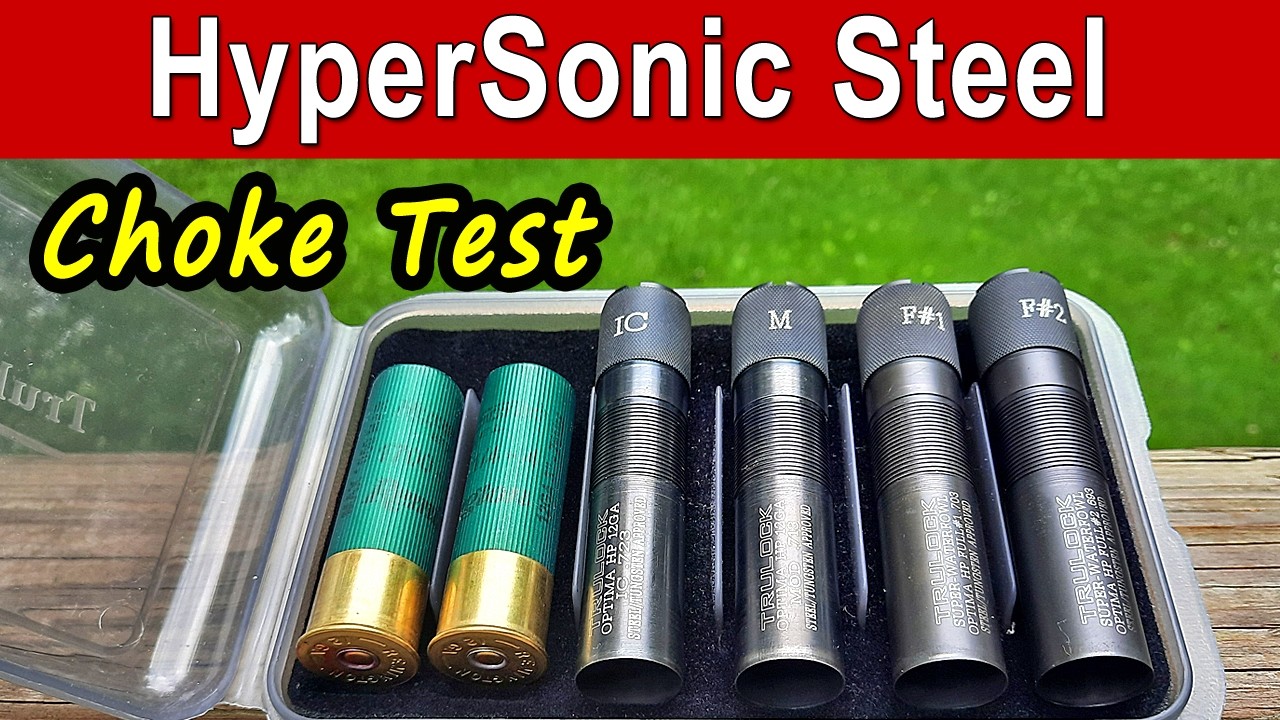 Тест стального чока Remington HyperSonic | 1700 кадров в секунду