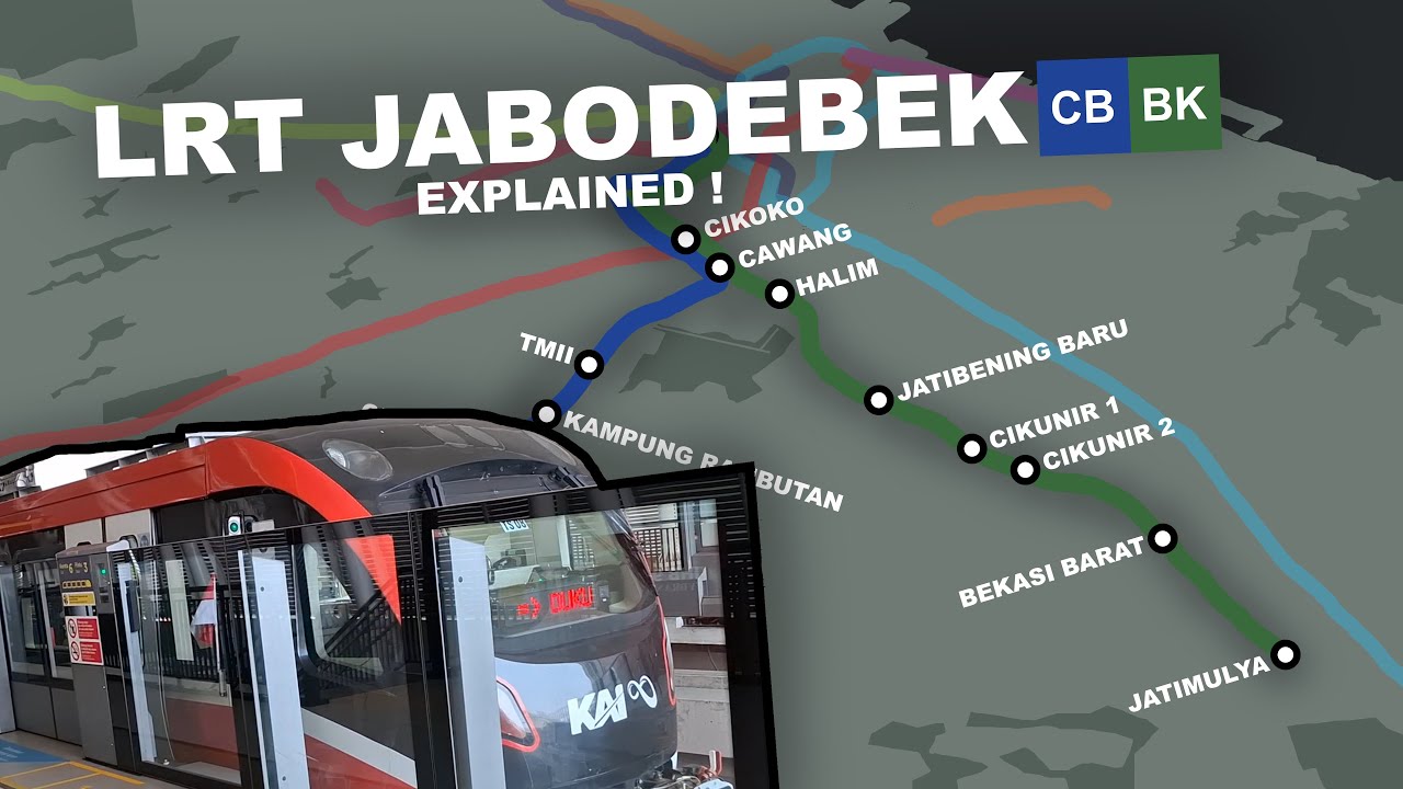 Jakarta's Suspiciously Heavy LRT Explained | LRT Jabodebek Review