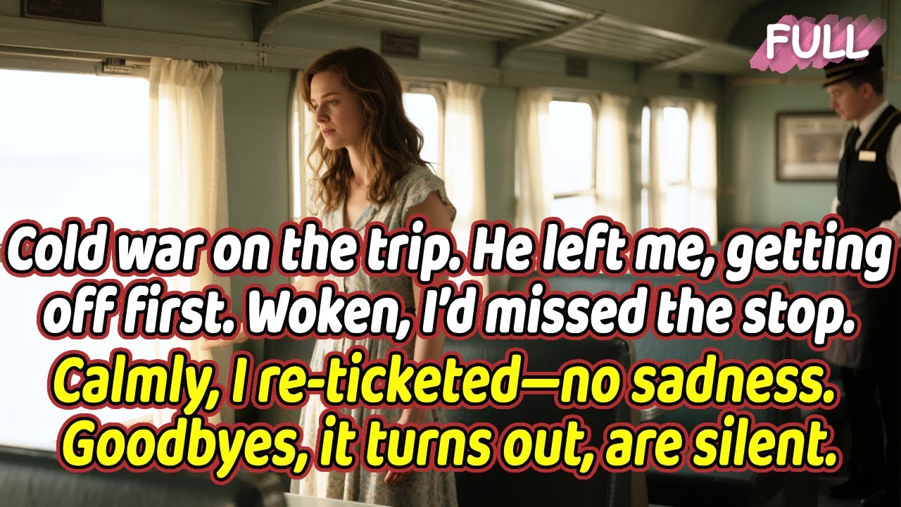 Cold war on the trip. He left me, getting off first. Woken,I’d missed the stop.I no sadness.Goodbyes