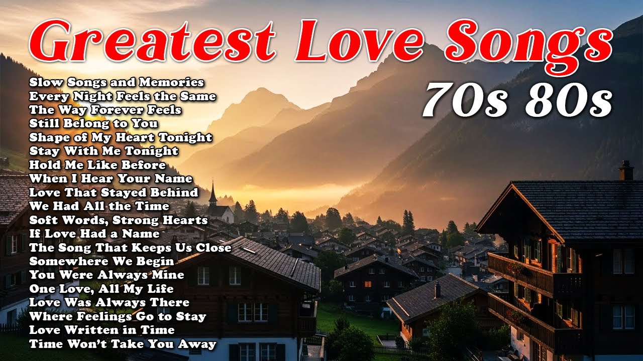 💖 Emotional Love Songs 70s 80s Ballads for Late Night Reflection | Classic Love Ballad