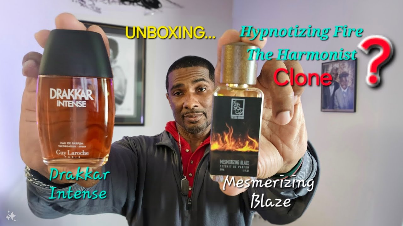 Unboxing Dua Mesmerizing Blaze and Drakkar Intense  Fragrances