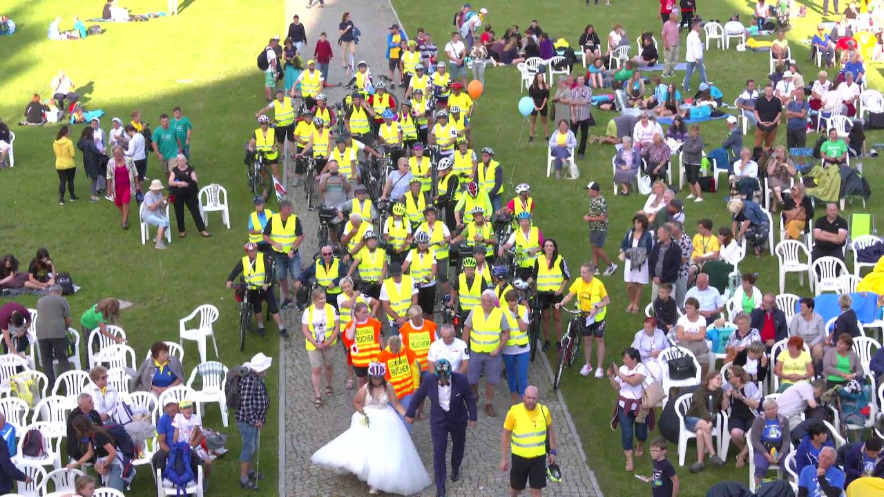 Piesza i Rowerowa Pielgrzymka z Elbląga - Wejście godz. 18:30 - Jasna Góra 11.08.2022