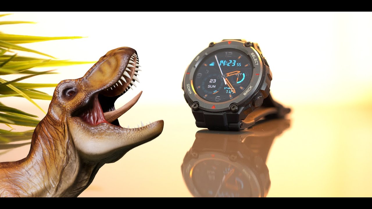 Amazfit T-REX PRO Test | der Dino unter den Outdoor-Smartwatches | deutsch