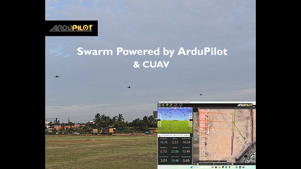 Beginner&rsquo;s Tutorial: 3-Drone Swarm Using ArduPilot | Leader-Follower Setup