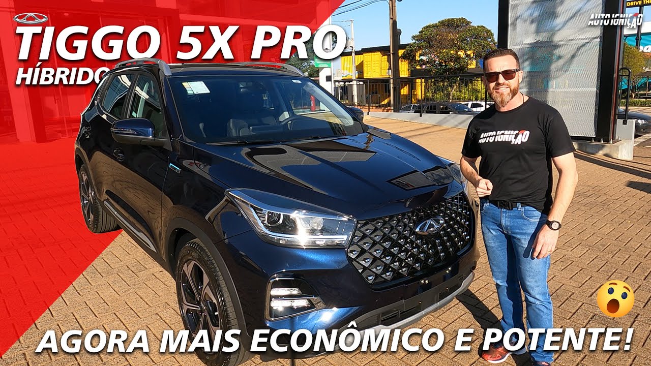 CAOA CHERY TIGGO 5X PRO HÍBRIDO 2023 - Ficou Mais Rápido e Econômico