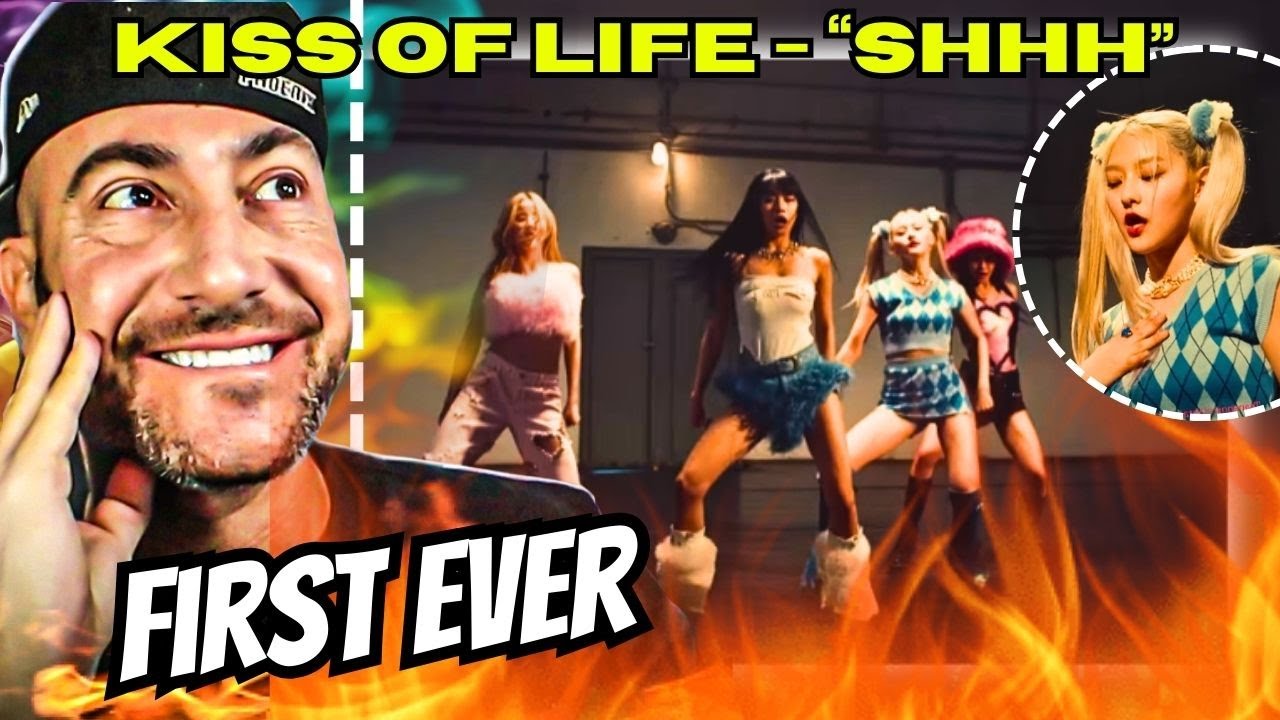 FIRE! - Kiss of Life - 'SHHHH' - First Ever Reaction [SO CATCHY!]