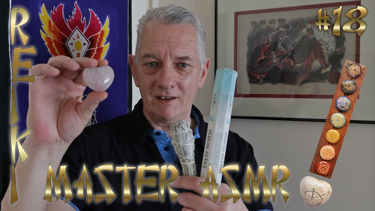 Reiki ASMR Crystal Chakra Cleansing & Aura Smudging Session #18 Personal Attention