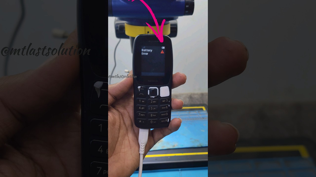 Nokia 105 plus battery error | Charging error #shorts
