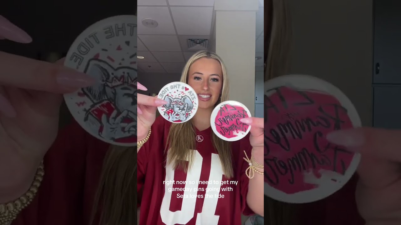 GDWM FOR GameDay #bama #bamageorgia #college #collegegameday #espn #grwm #getdressedwithme #gdwm
