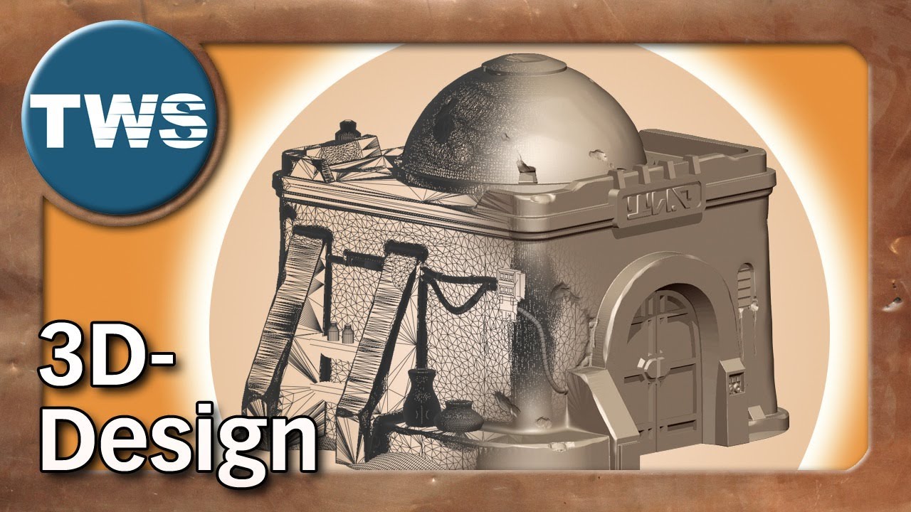 Tabletop-Gelände für 3D-Druck designen • zu Gast bei War Scenery (FDM-Druck, 3D-Design, TWS)