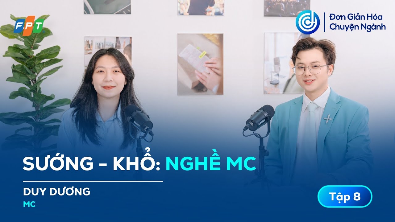 #DGHCN 8 | Làm MC có giàu không? Thu nhập & bí quyết đứng vững | MC Duy Dương