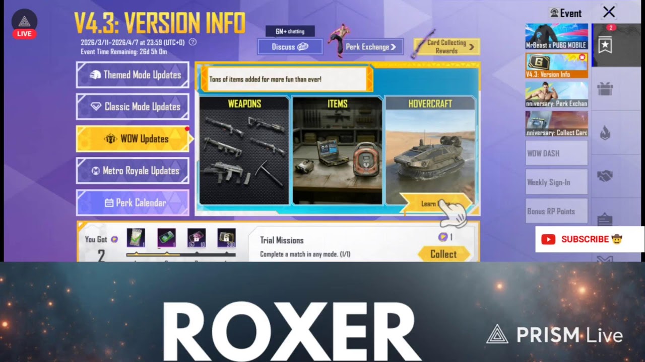 ROXER is live!