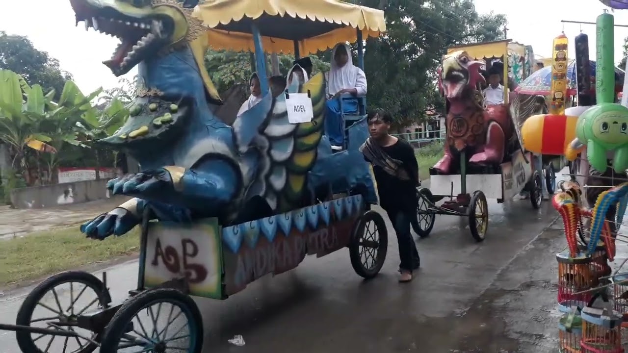 Tgl 19 juni 2025 Arak arakan imtihan desa kedung wungu kec.kerangkeng i.m