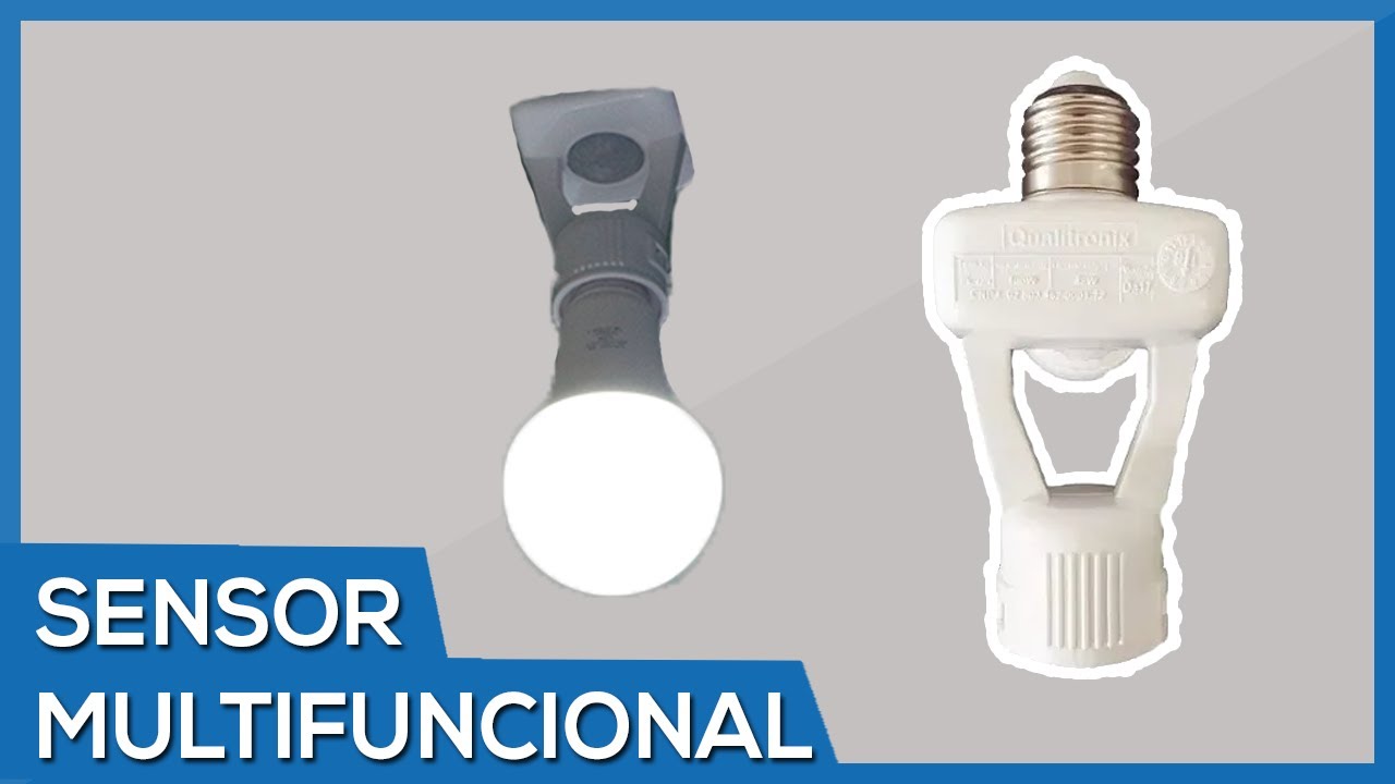 Sensor de presen&ccedil;a multifuncional qualitronix (Como configurar)