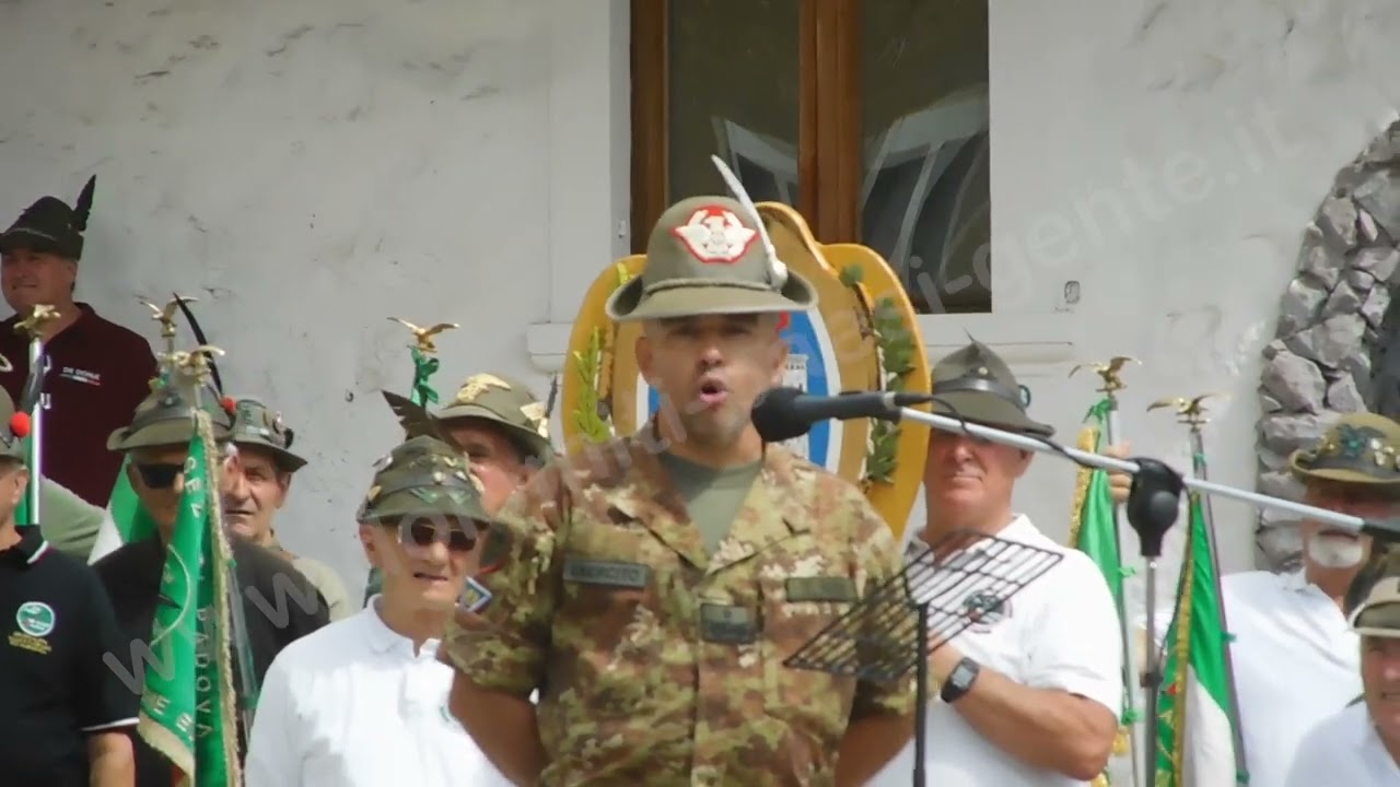 Agosto 2023 - discorso del generale  di Brigata Franco Del Favero