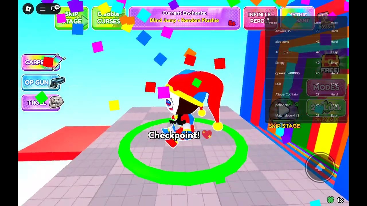 Roblox for beginers and for pro#(but you're enchanted part 2)