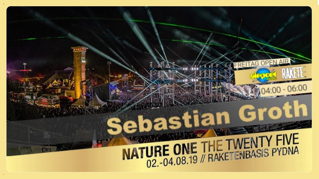 Sebastian Groth at Nature One 2019 (Airport & Rakete Stage) [TECHNO STREAM]