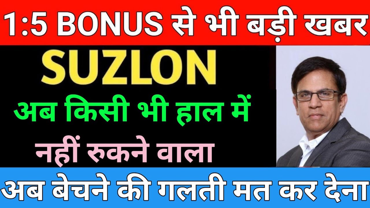 SUZLON ENERGY LATEST NEWS | SUZLON ENERGY | MARKET SUPPORT