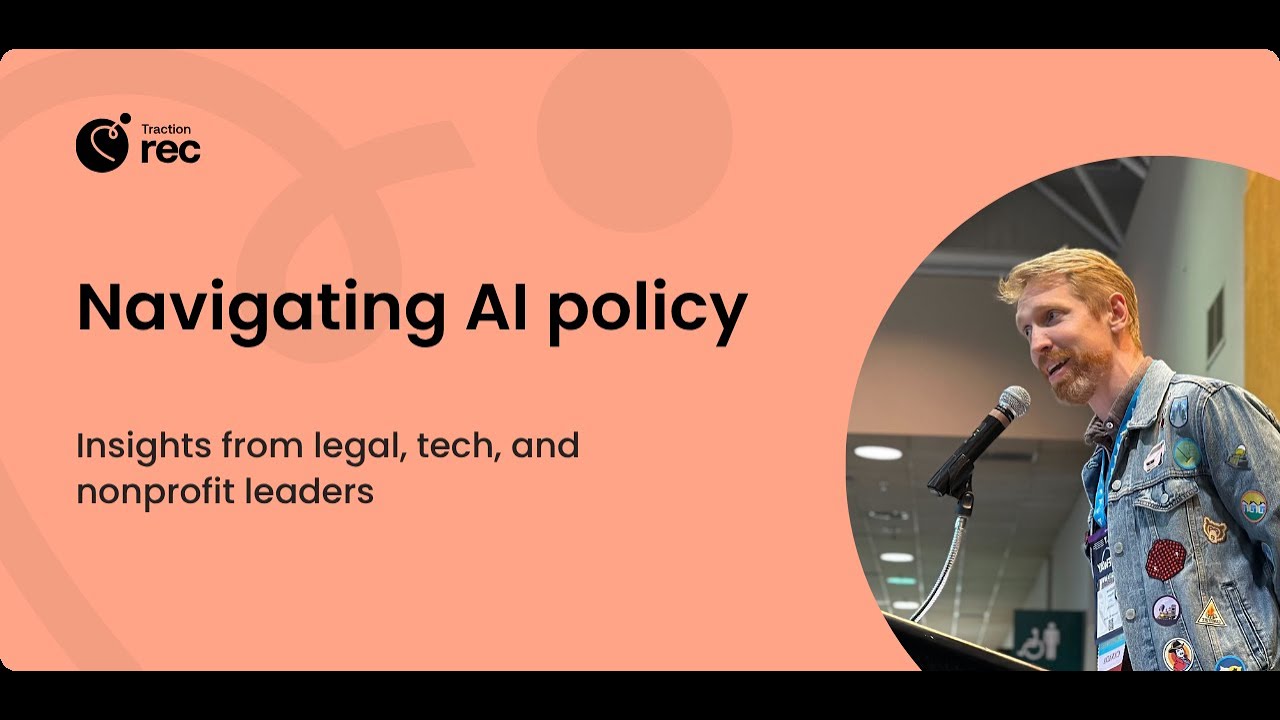 Navigating AI policy: Insights for tech, legal, and nonprofit leaders.