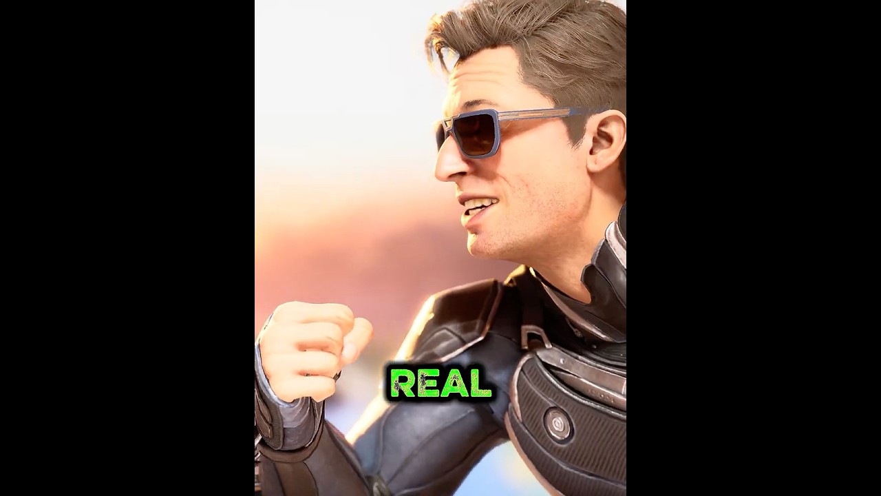 MK 1 - JOHNNY CAGE MIRROR INTRO 
