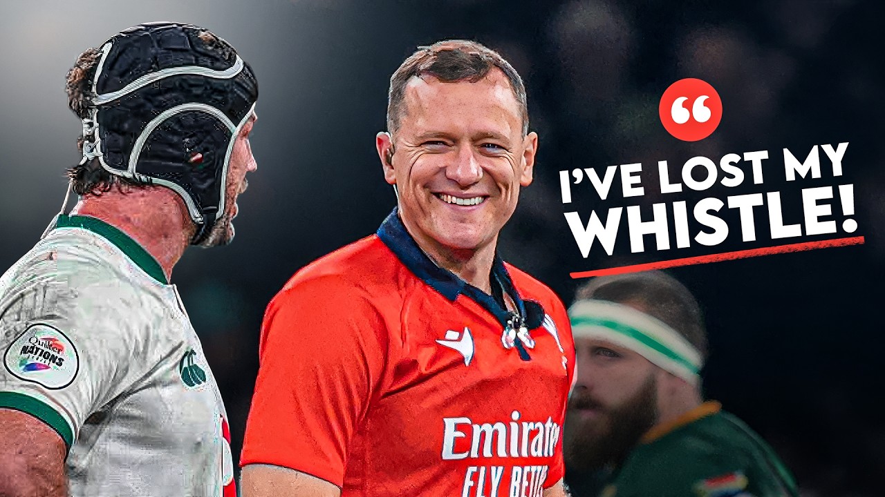10 minutes of Rugby Referees FUNNIEST Moments!