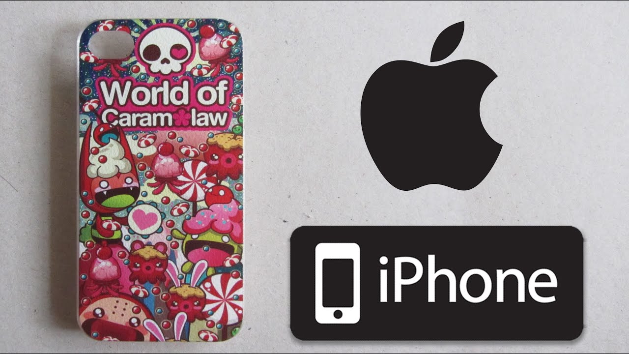 Чехол для iPhone 4/4S Case [World of Caramelaw] | Посылка с Aliexpress